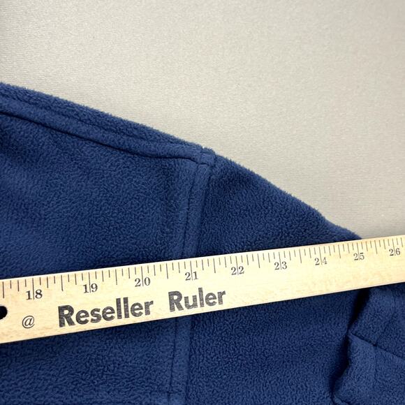 Duluth Shoreman Fleece Jacket Mens Large Blue Windproof Workwear Utility Outdoor - Picture 10 of 10